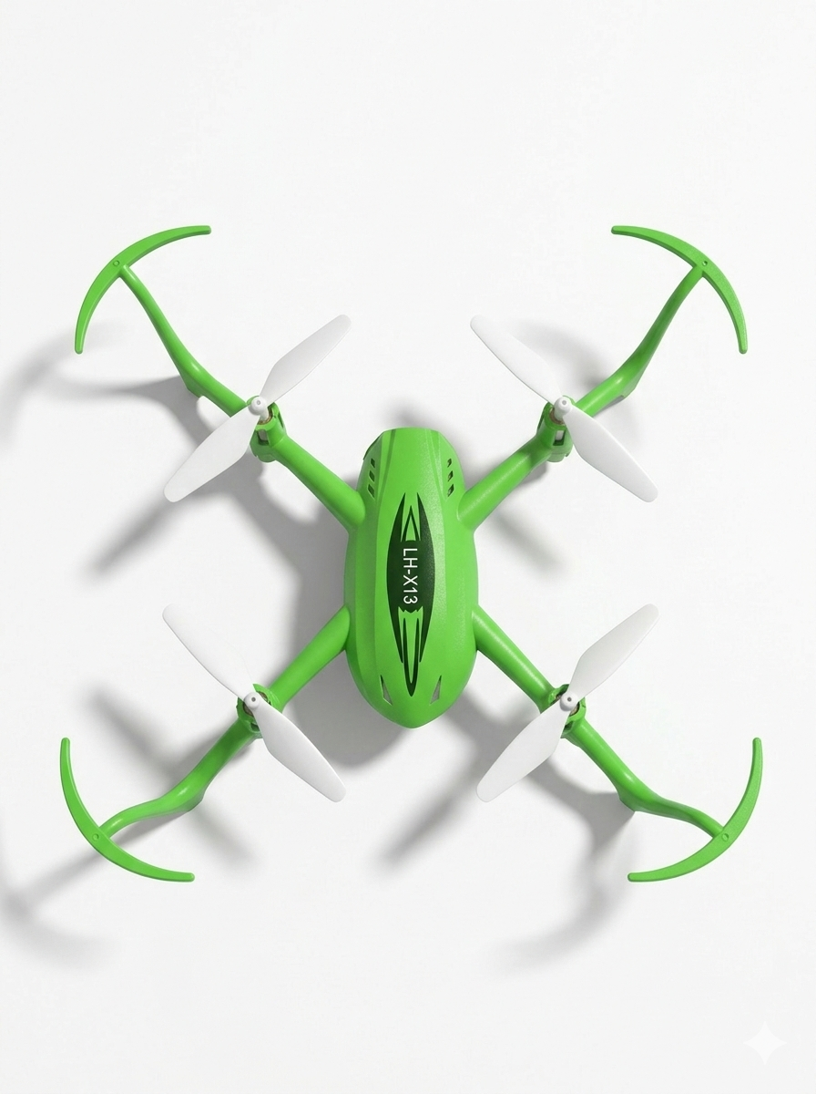 Compact Drone - NO CAMERA Small Drone with 3 Modes of flying Small Drone for Kids RC Drone for Kids Remote Control Drone I Pack of 1 Set I
